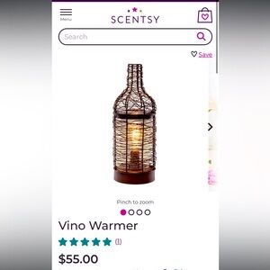 Vino Scentsy Warmer